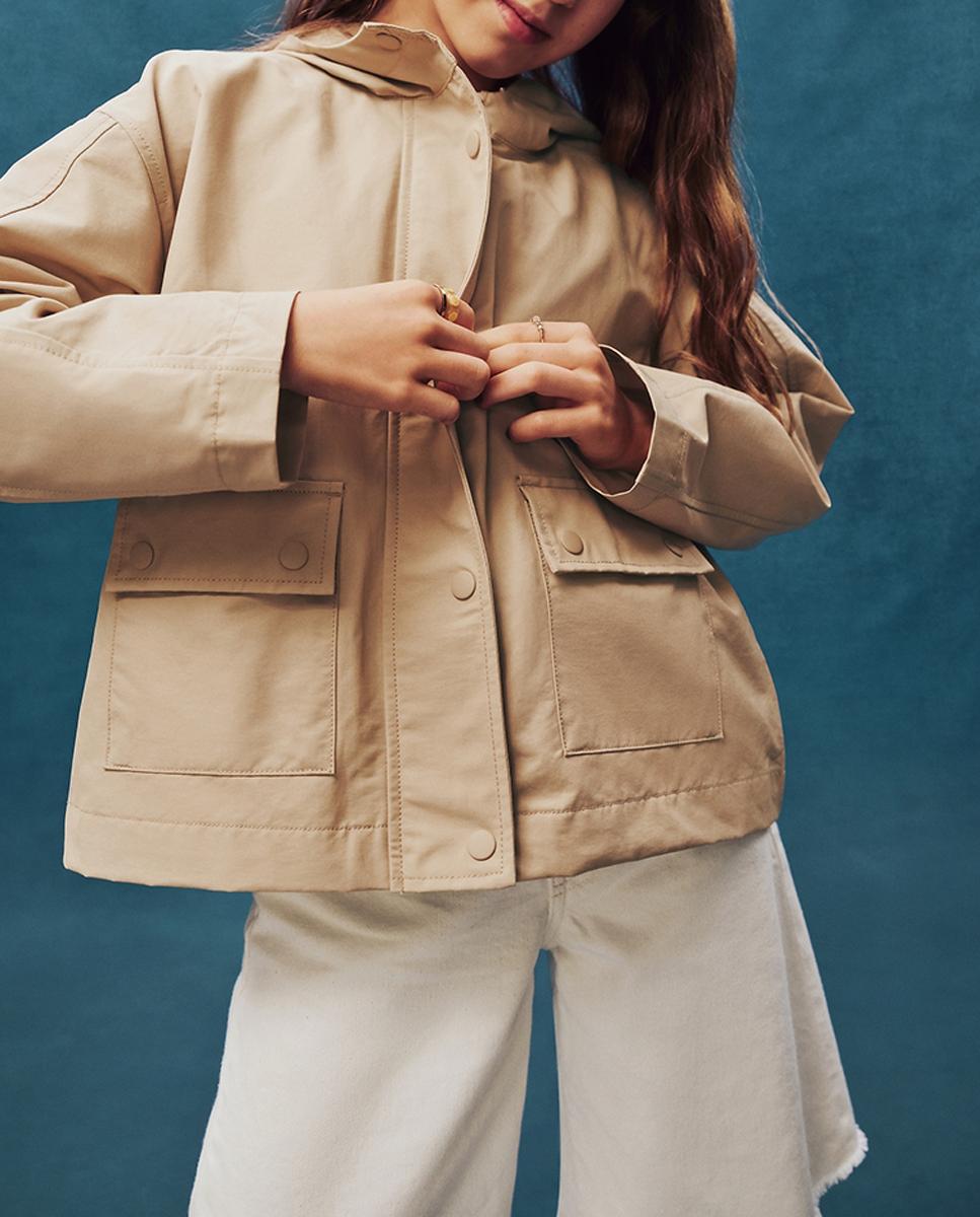 Imagen 0 de Anorak de niña con capucha