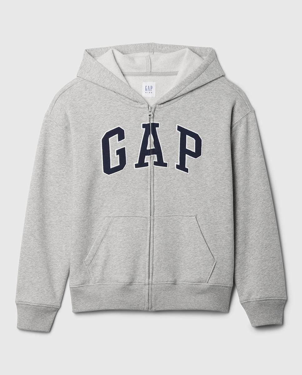 Imagen 0 de Sudadera de niño con capucha y cremallera