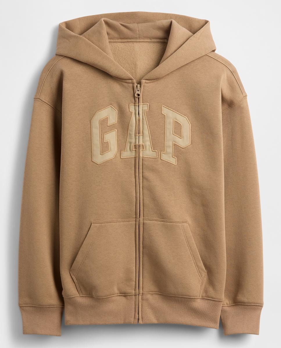 Imagen 0 de Sudadera de niño con cremallera y logo