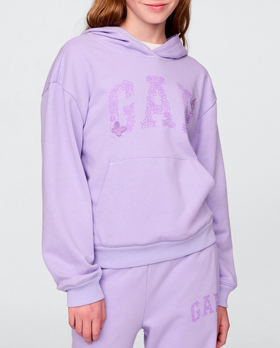 Imagen 0 de Sudadera con capucha y manga larga de niña