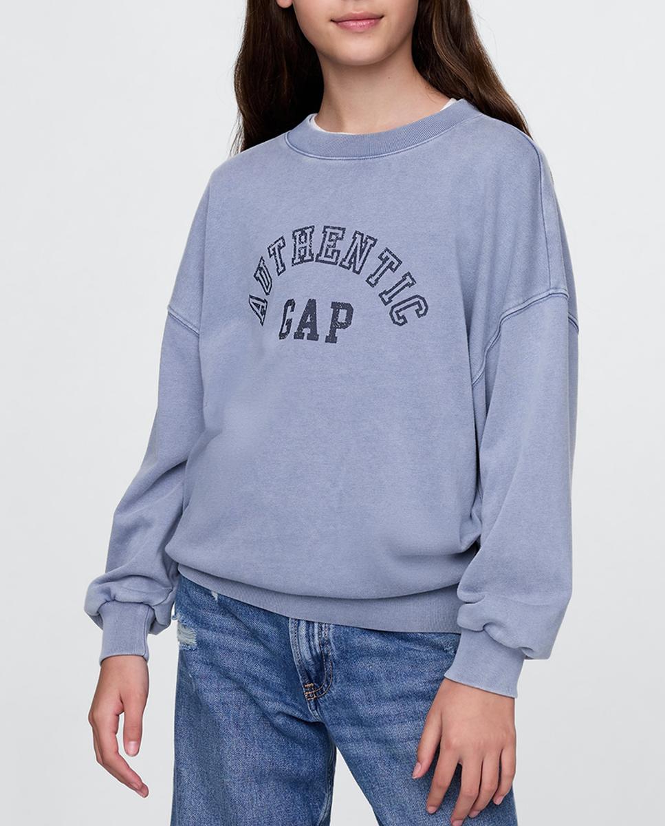 Imagen 0 de Sudadera holgada de cuello redondo