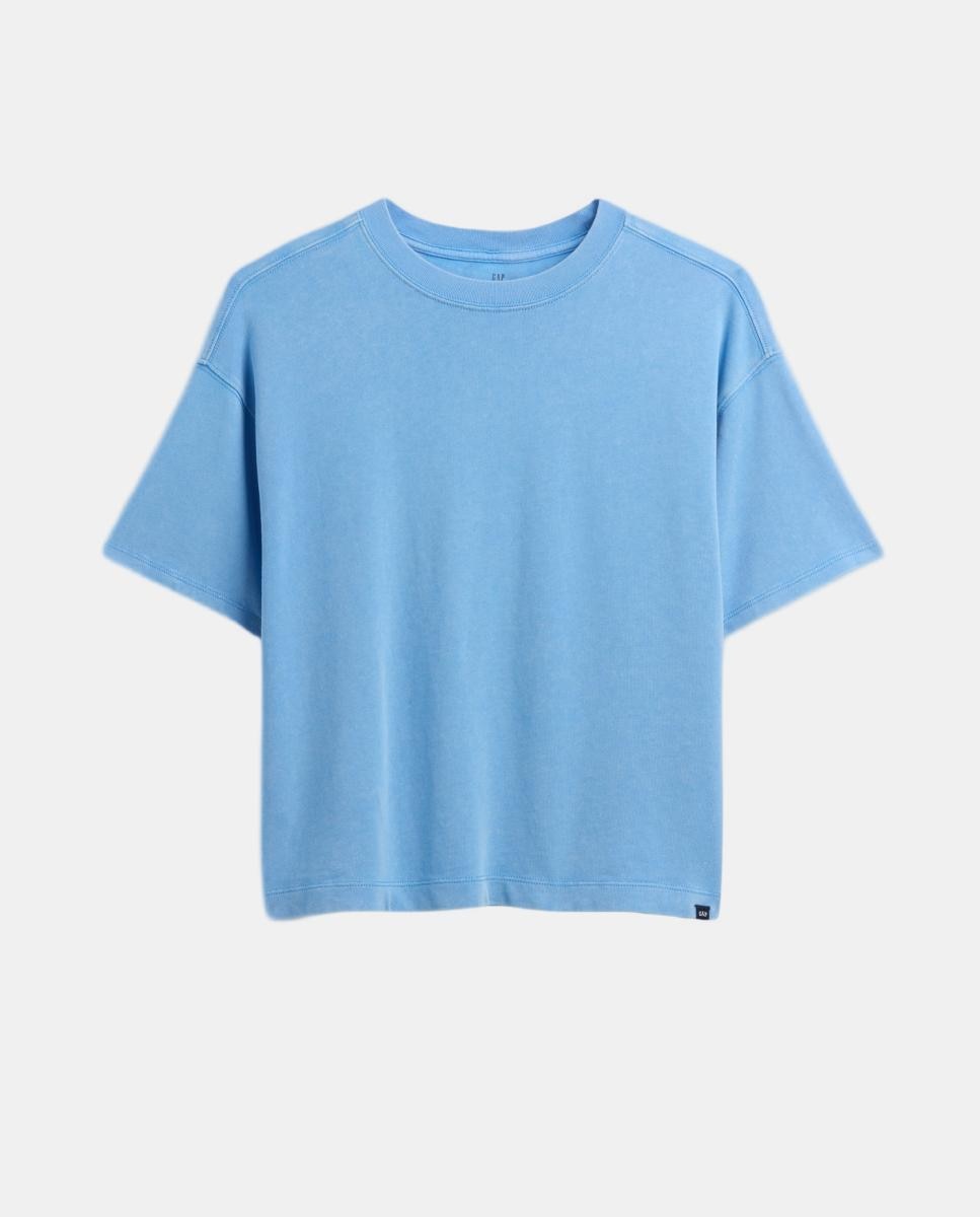 Imagen 0 de Camiseta oversize en algodón suave de niño