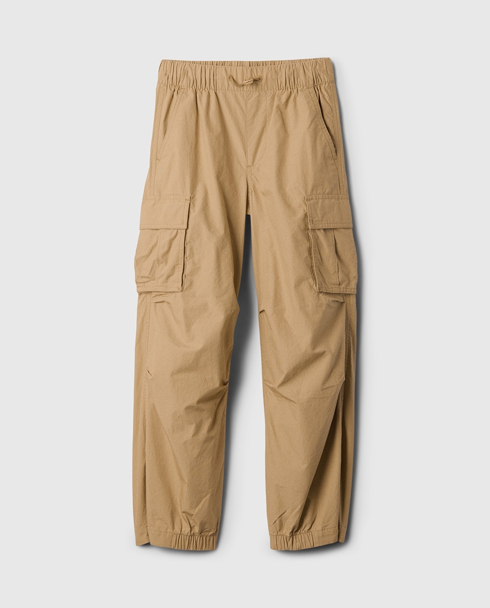 Imagen 0 de Pantalón  holgado con cintura elástica y bolsillos de niño
