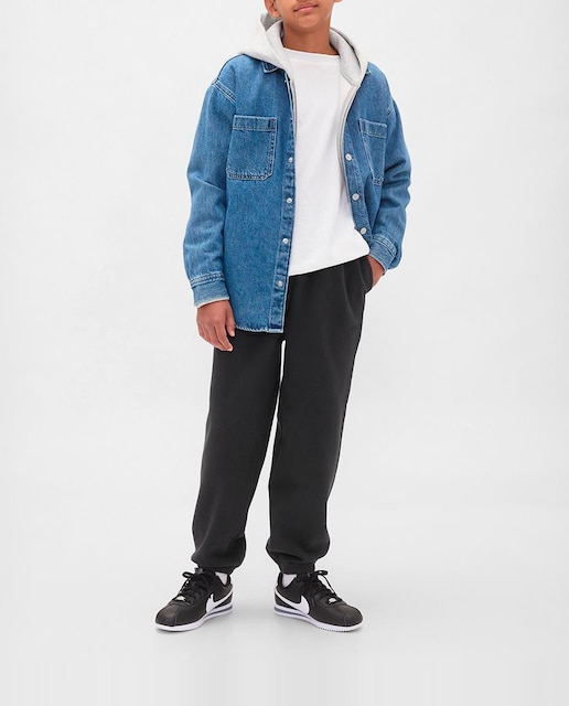 Imagen 0 de Pantalones de niño deportivos holgados de felpa