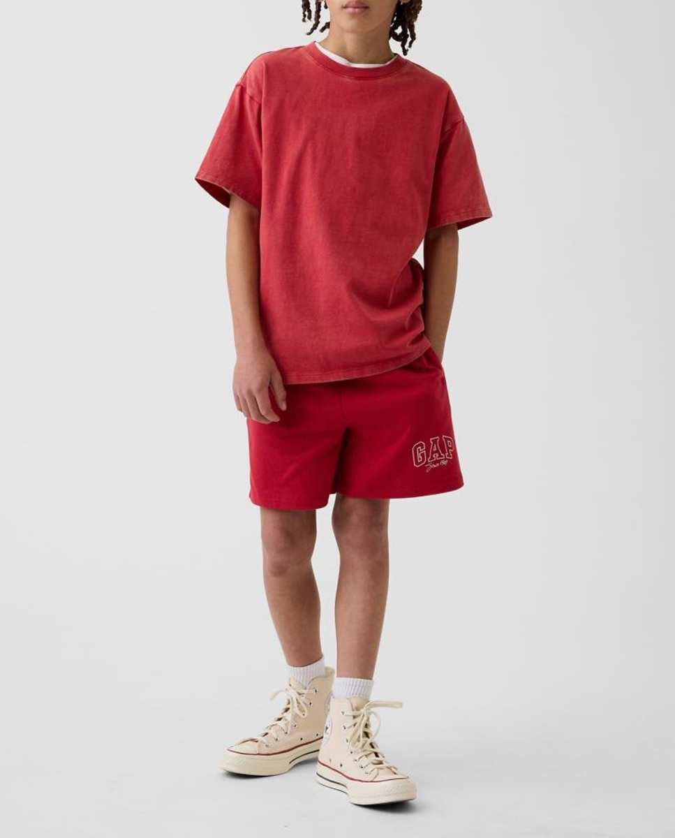Imagen 0 de Pantalones cortos de niño cintura elástica y bolsillos