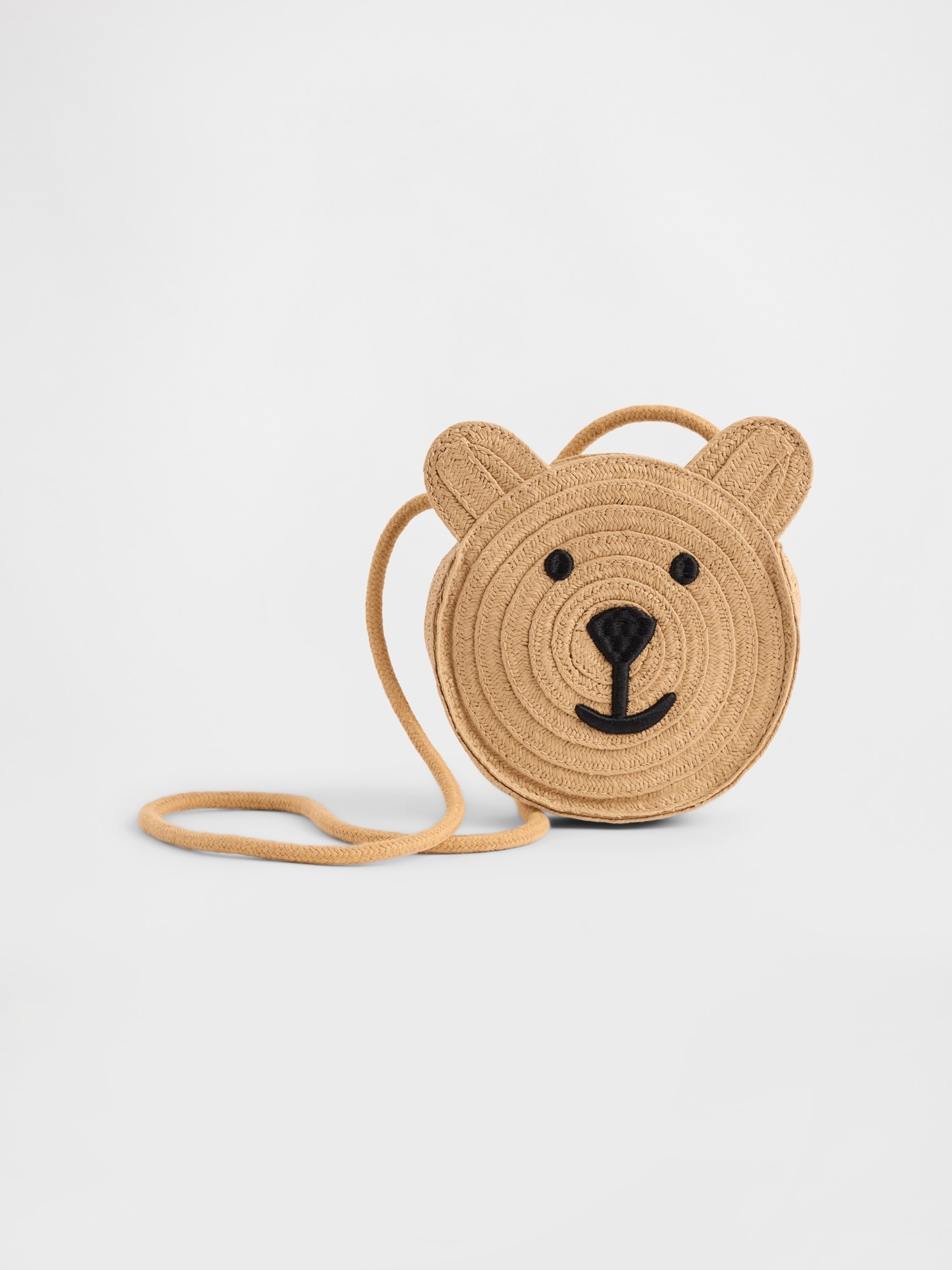 Imagen 0 de Bolso de niña de paja con el oso Brannan