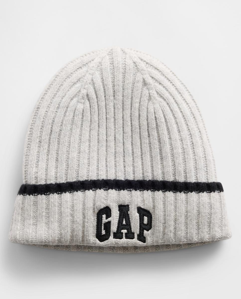 Imagen 0 de Gorro de niño en punto suave y logo frontal