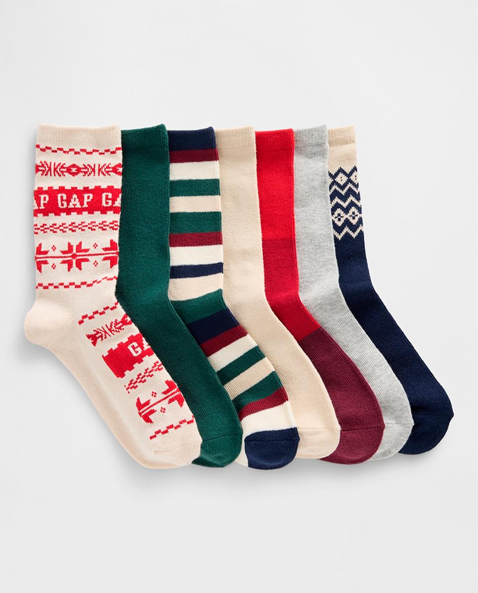 Imagen 0 de Pack de niño con 7 calcetines variados multicolor