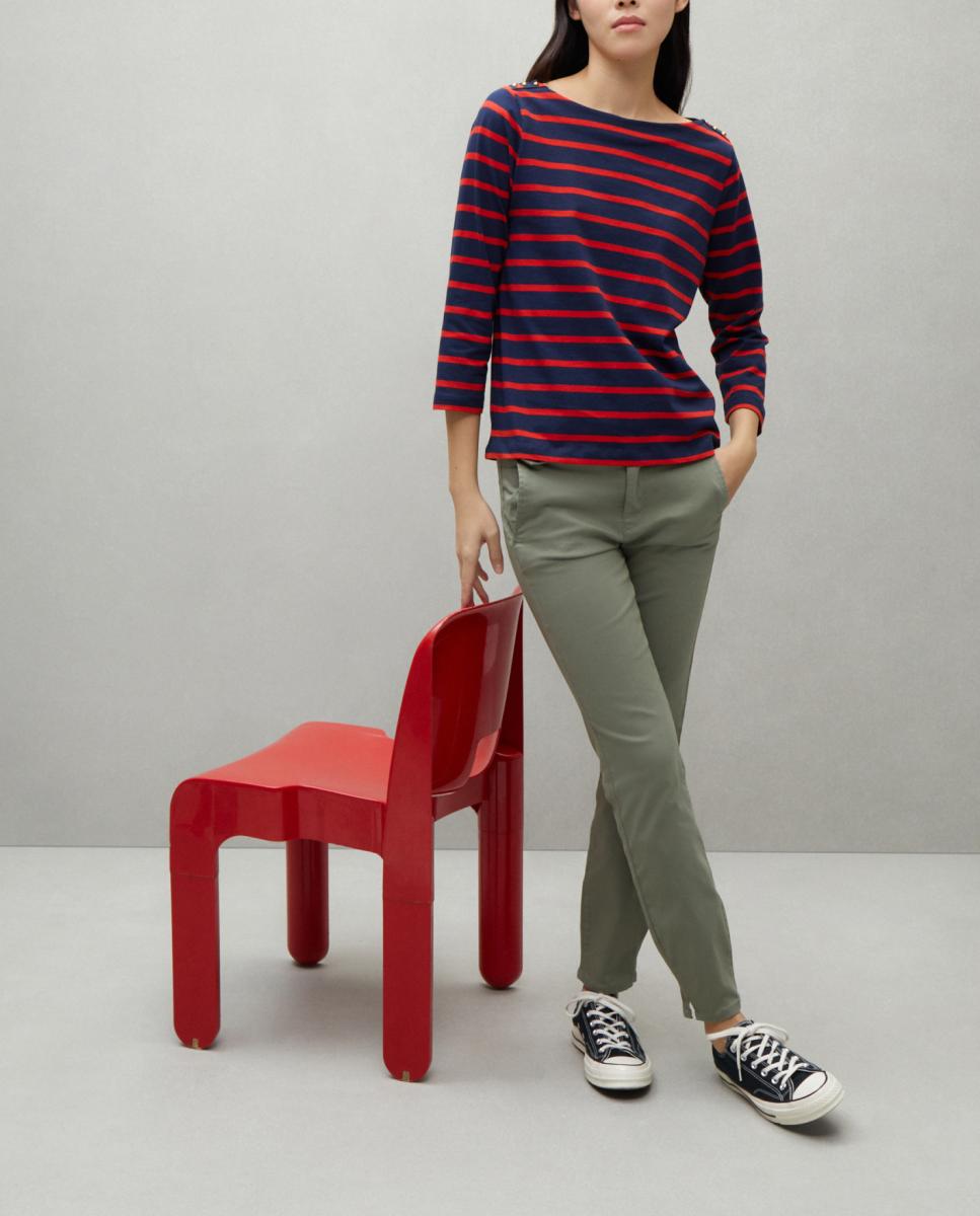 Imagen 0 de Pantalón de mujer slim chino