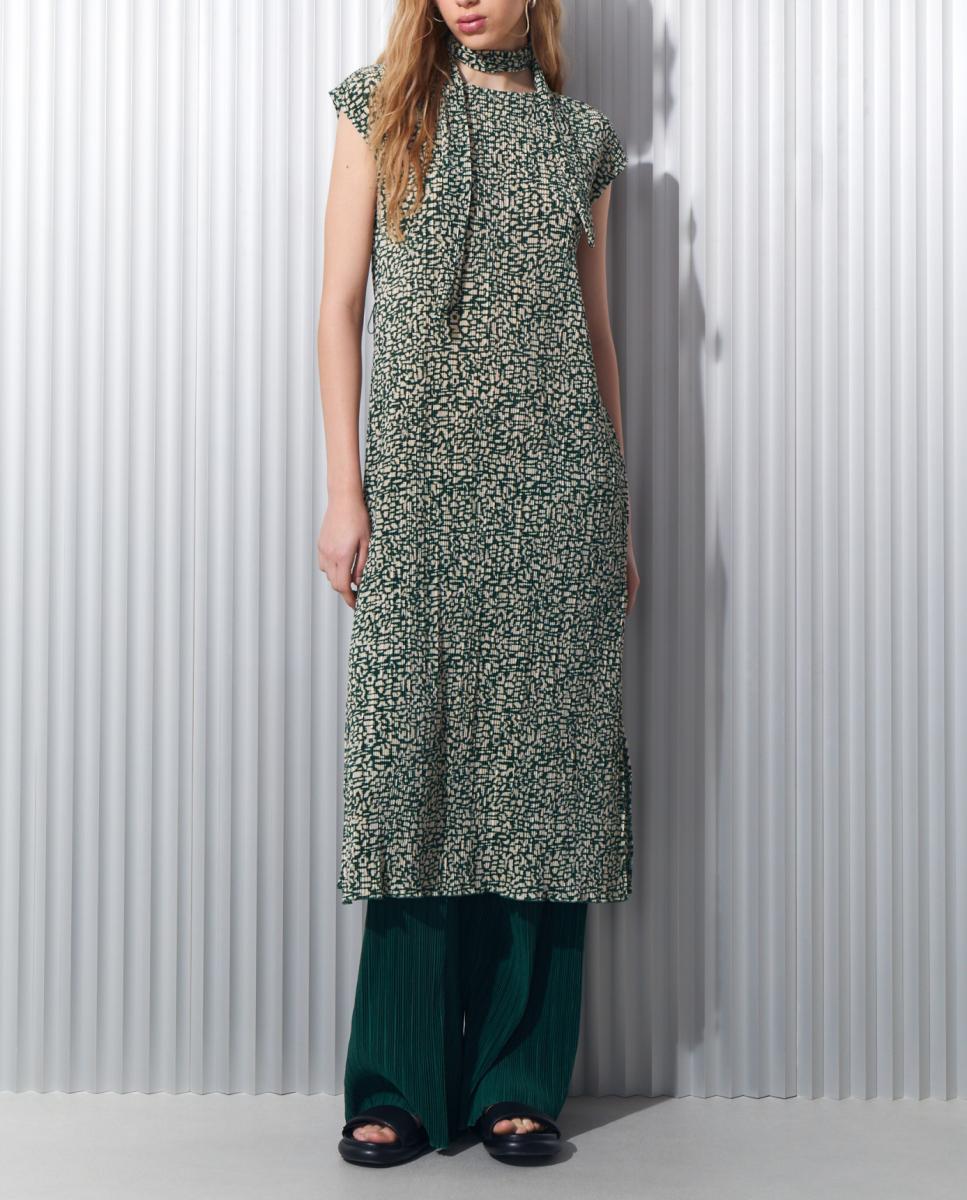 Imagen 0 de Vestido liso sin mangas
