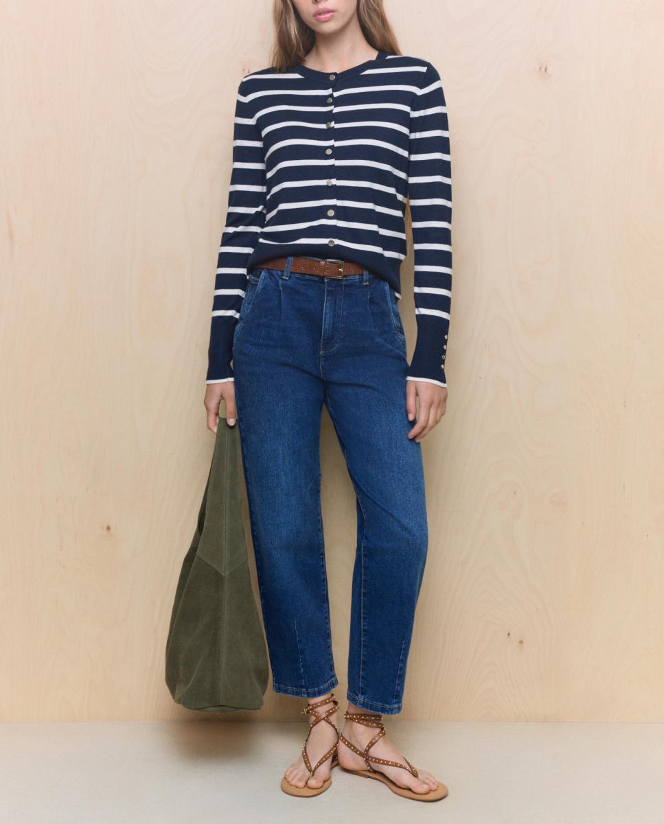 Imagen 0 de Pantalón denim de mujer baggy