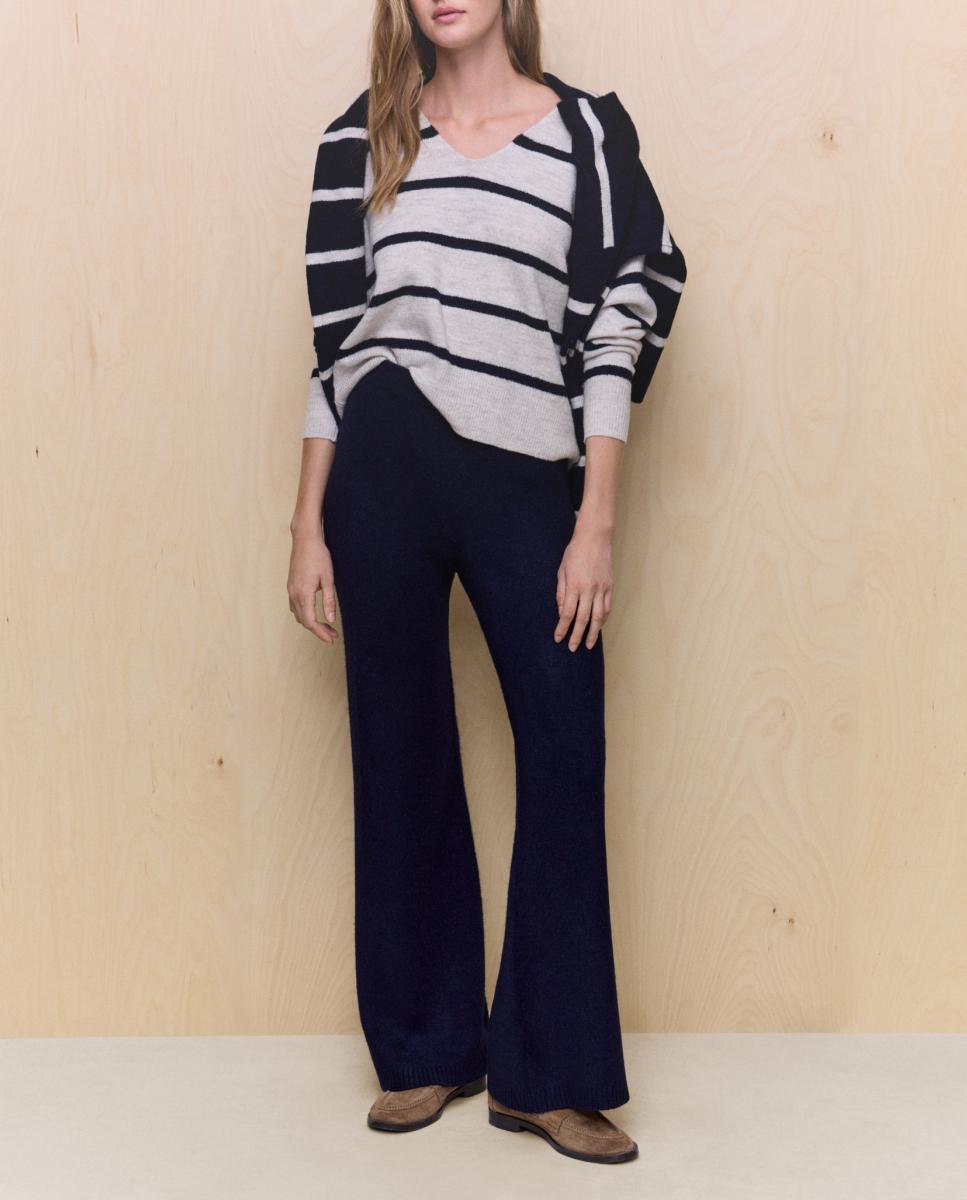 Imagen 0 de Pantalón de punto soft de mujer