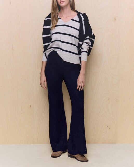 Imagen 0 de Pantalón de punto soft de mujer