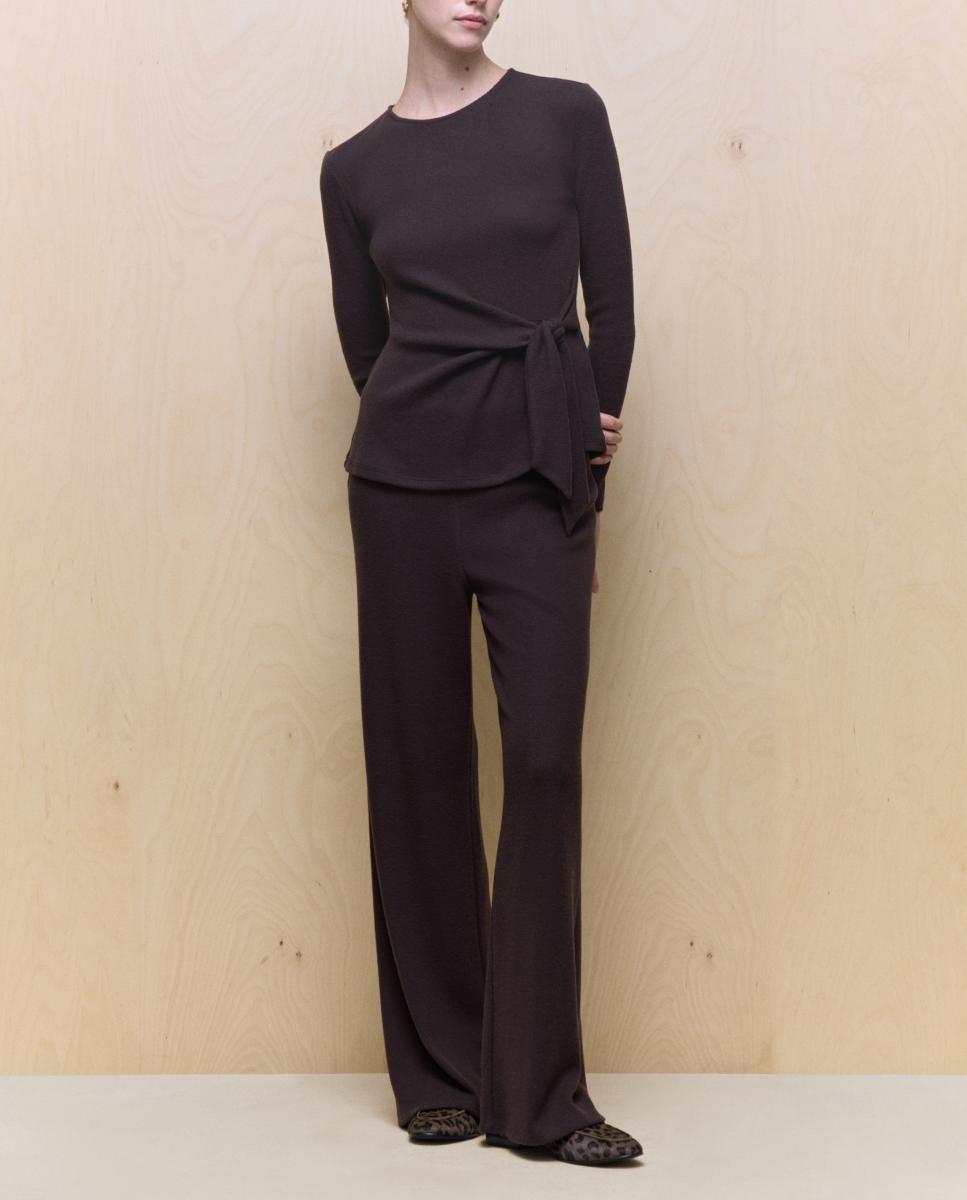 Imagen 0 de Pantalón de mujer ancho cut
