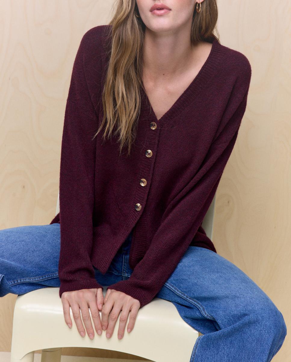 Imagen 0 de Chaqueta de mujer de punto soft