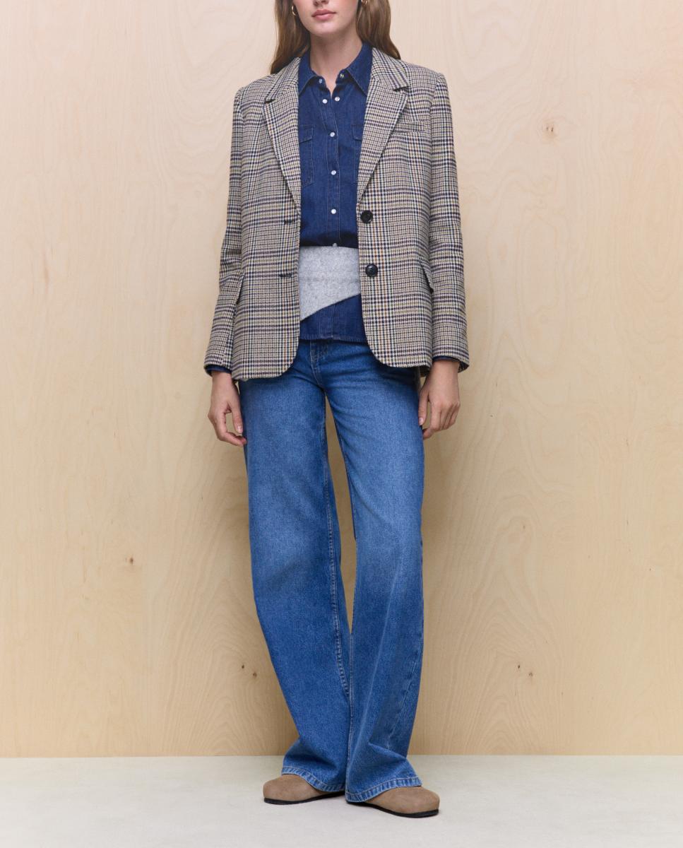 Imagen 0 de Blazer de mujer tejida