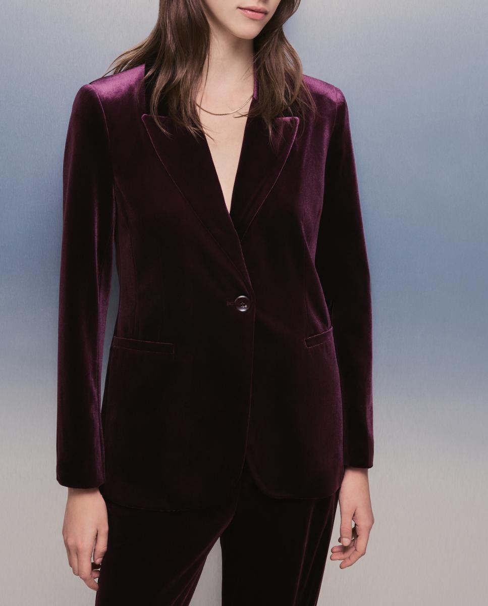 Imagen 0 de Blazer de mujer de terciopelo