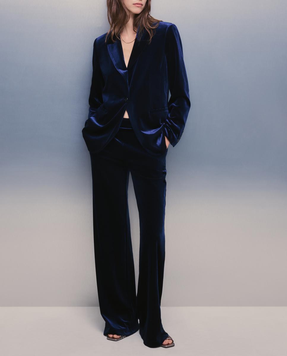 Imagen 0 de Blazer de mujer de terciopelo