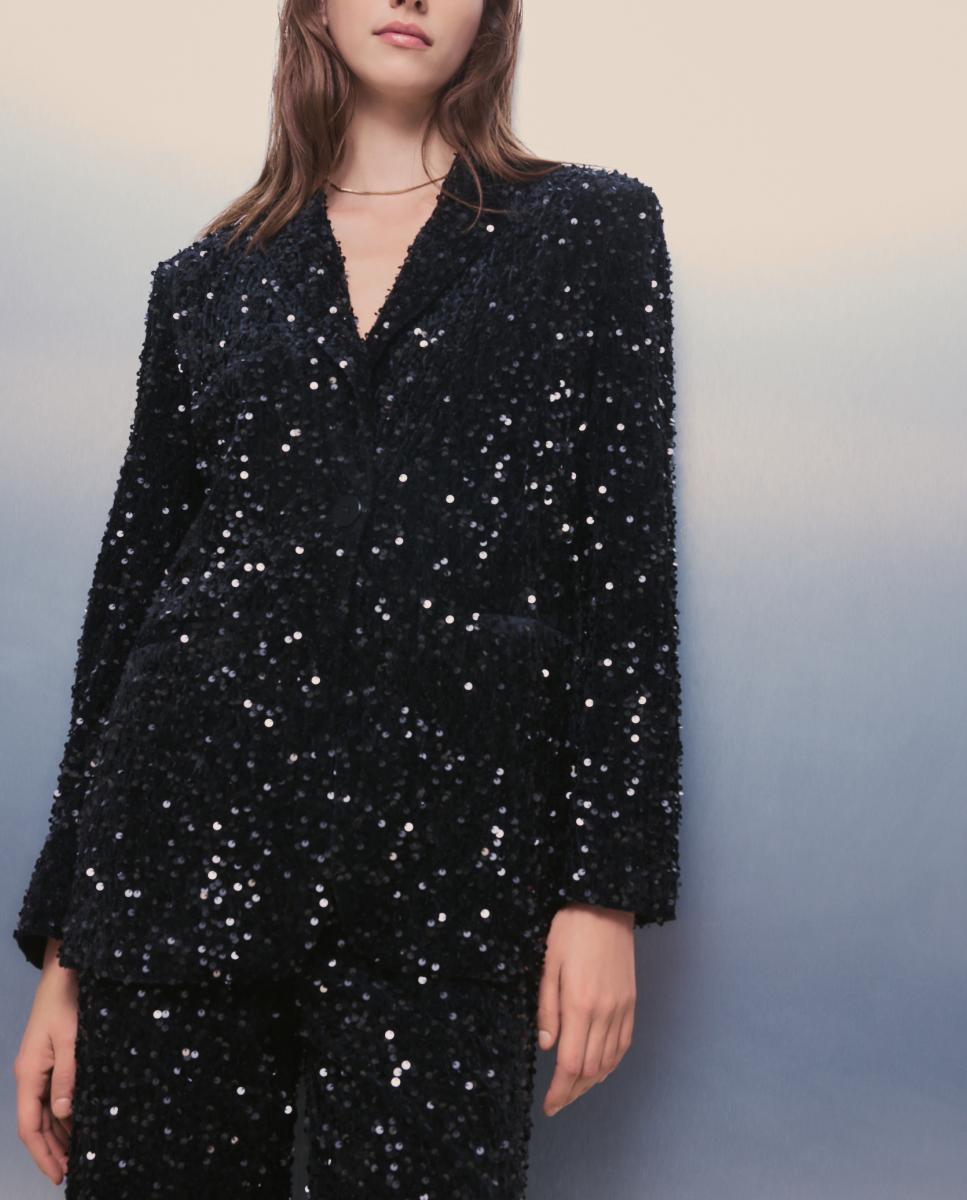 Imagen 0 de Blazer de mujer de terciopelo