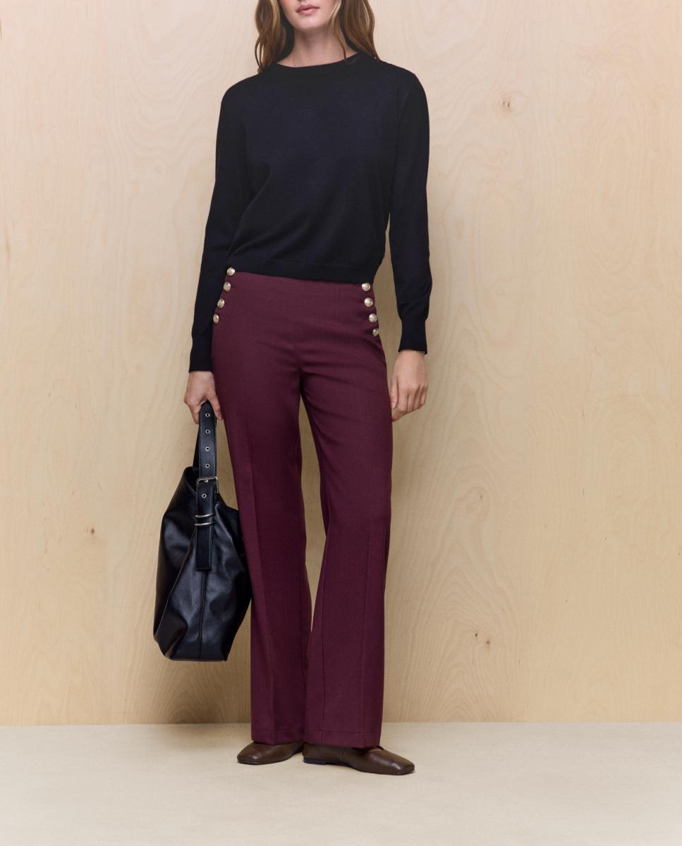 Imagen 0 de Pantalón de vestir liso de mujer