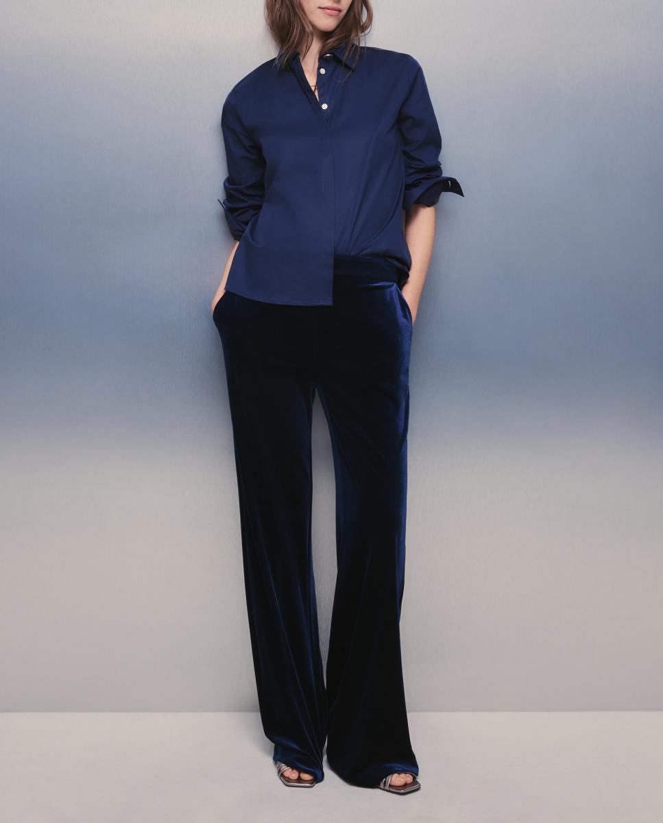 Imagen 0 de Pantalón de mujer de terciopelo