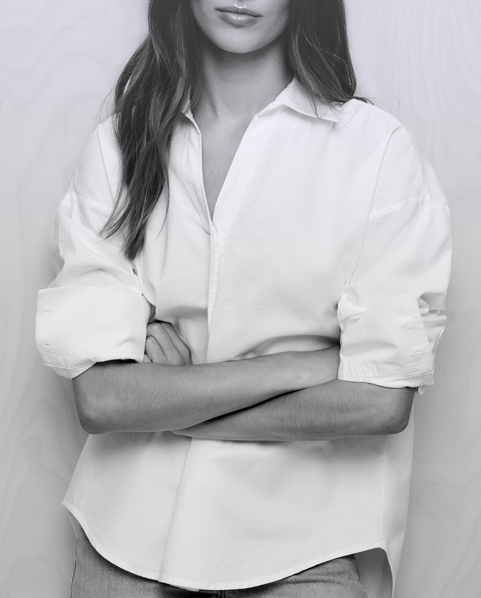 Imagen 0 de Camisa de mujer oxford oversize
