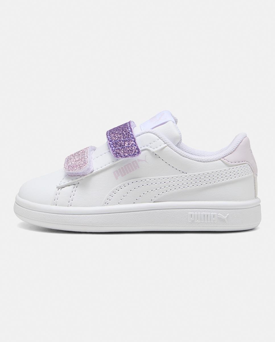 Imagen 0 de Zapatillas Puma Smash 3.0 L Glitter Velcro V para bebé