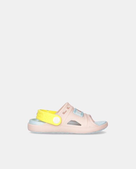 Imagen 0 de Sandalias abiertas de bebé niña tipo cangrejera con logotipo