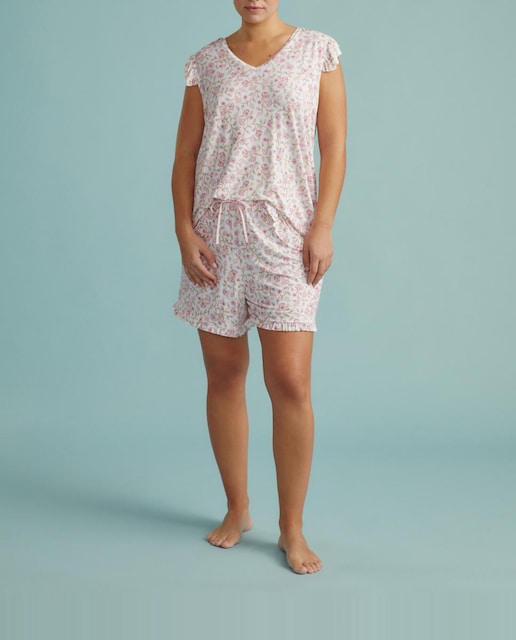 Imagen 0 de Pijama de mujer corto con escote de pico