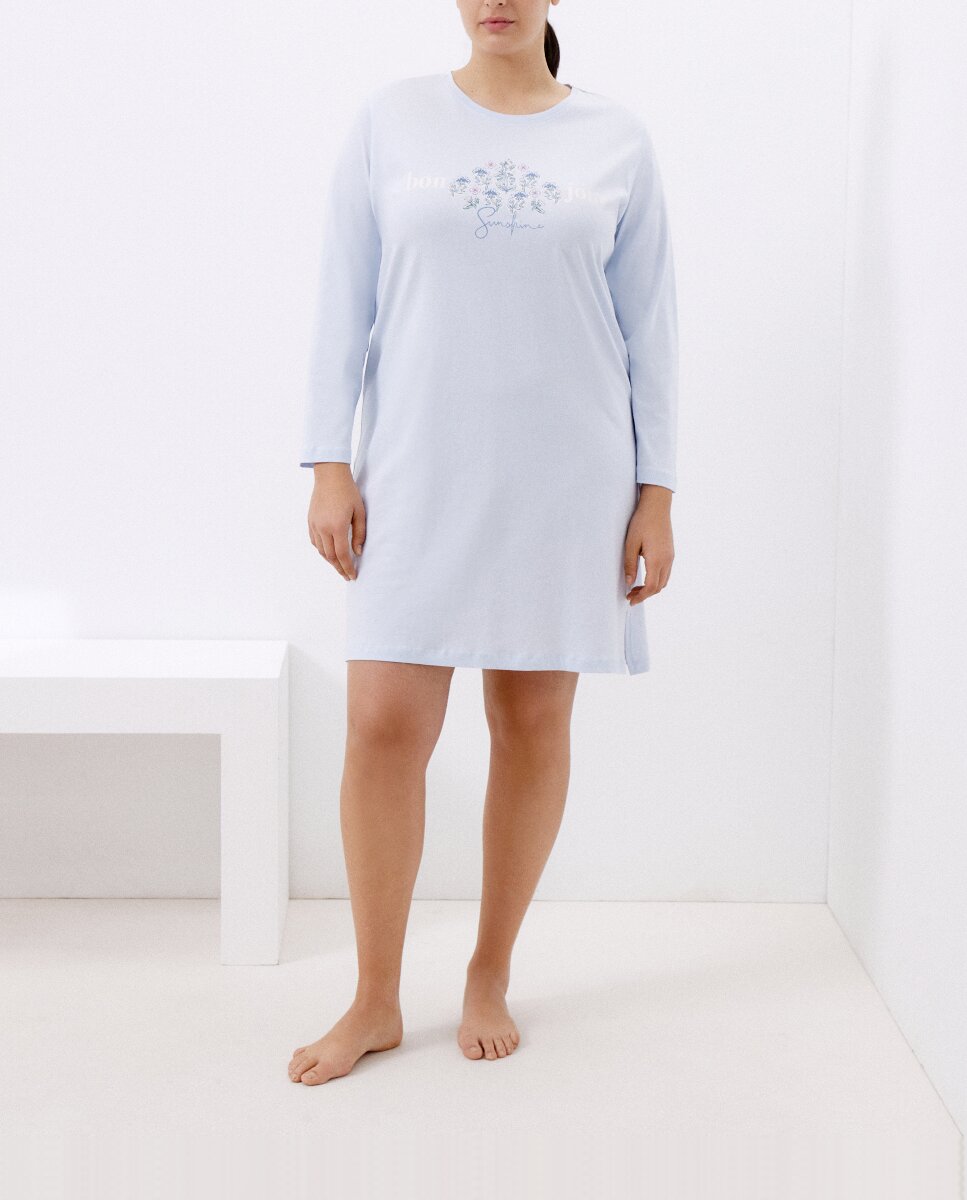 Imagen 0 de Camisón corto posicionado
