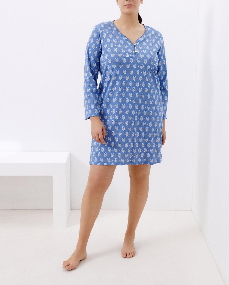 Imagen 0 de Camisón corto estampado