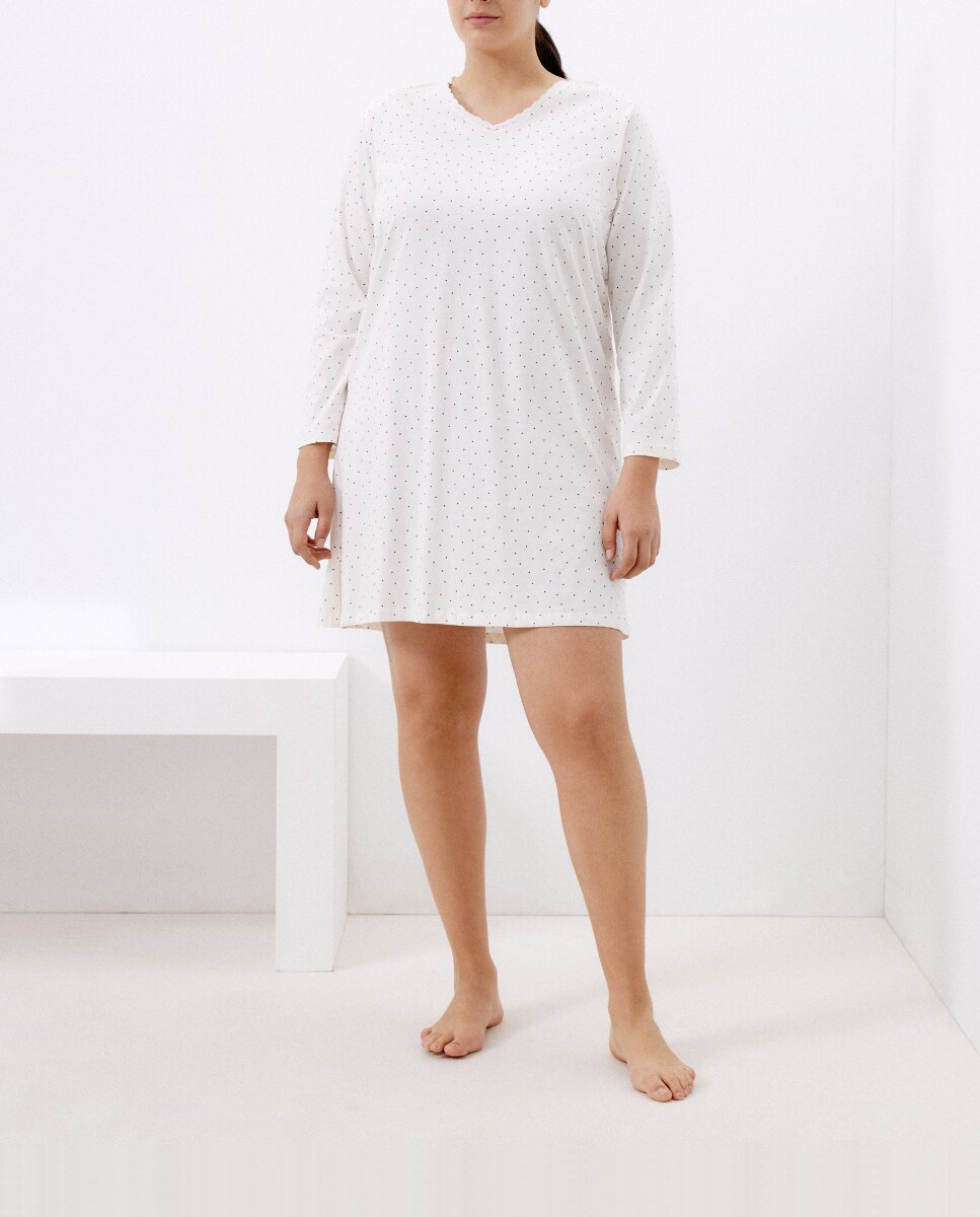 Imagen 0 de Camisón corto estampado