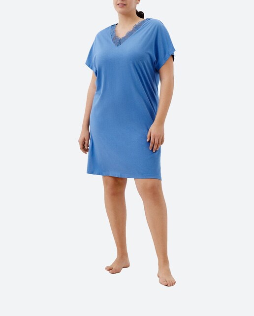 Imagen 0 de Camisón corto bordado