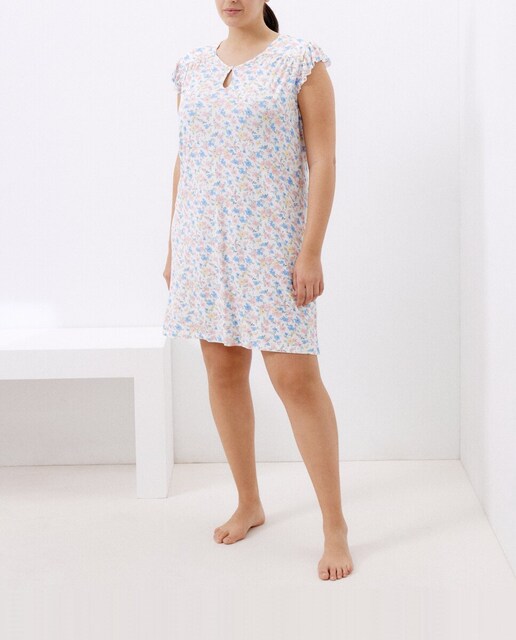 Imagen 0 de Camisón corto estampado floral