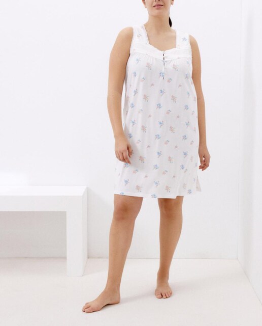 Imagen 0 de Camisón estampado de tirantes