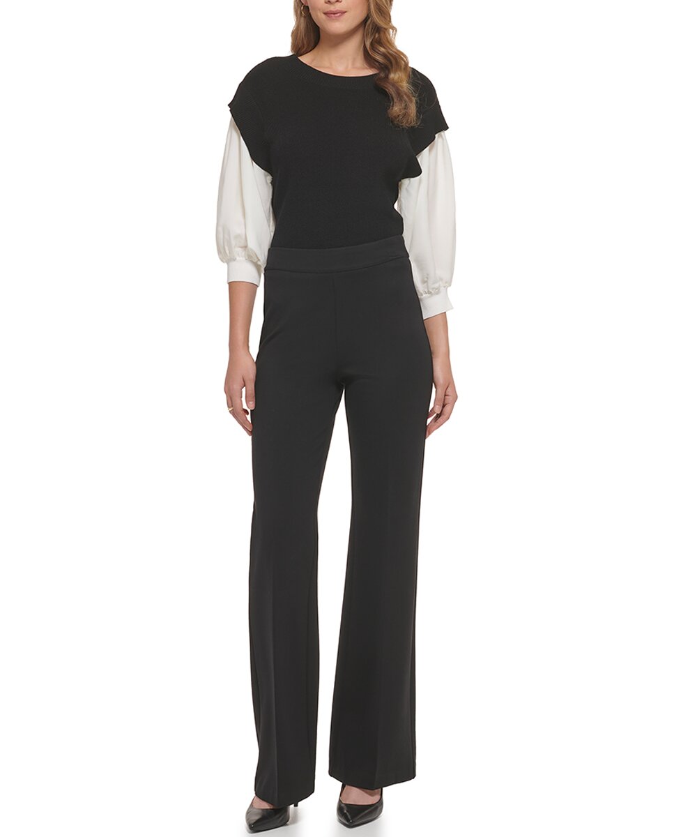 Imagen 0 de Pantalón formal de mujer recto y liso