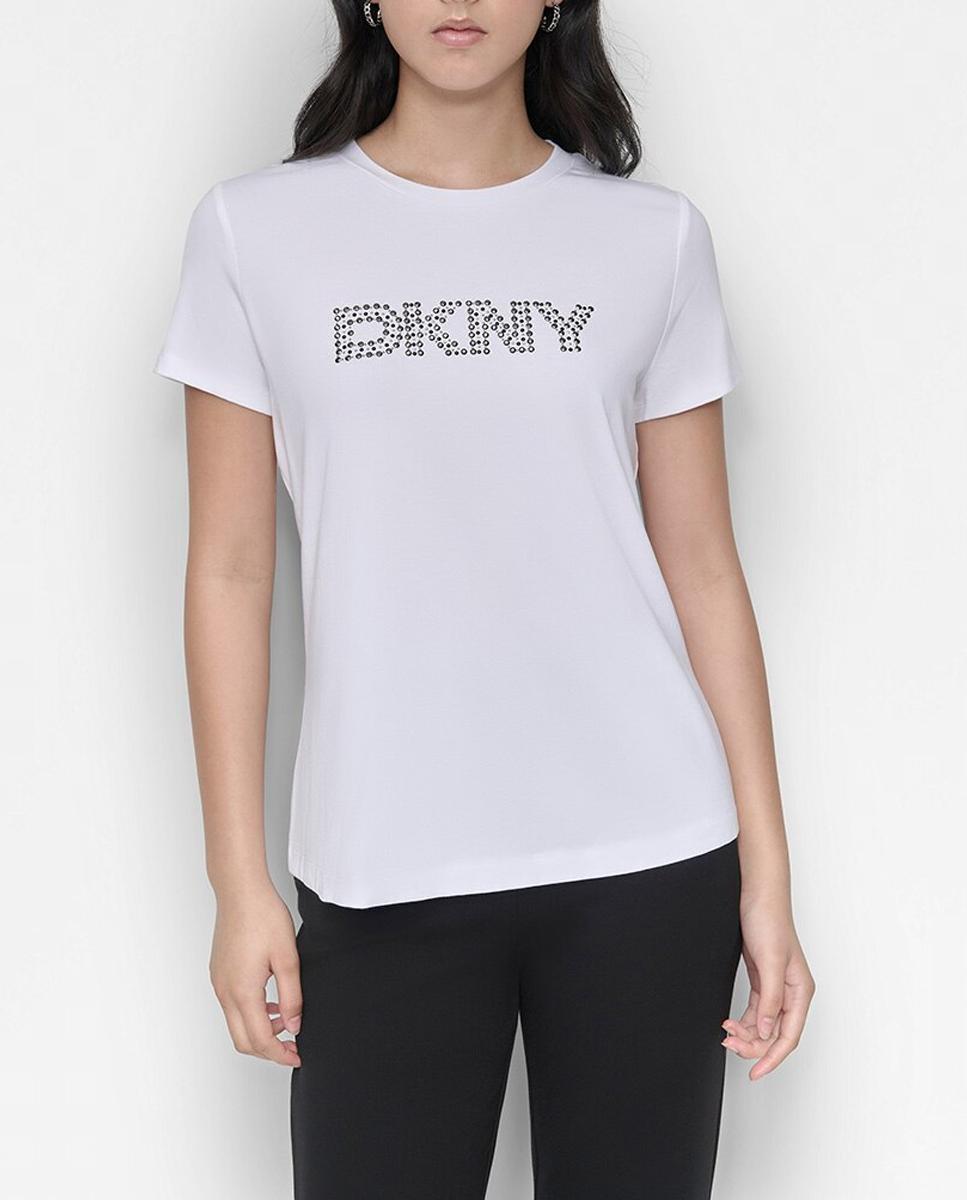 Imagen 0 de Camiseta de mujer con cuello redondo y manga corta