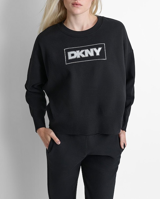 Imagen 0 de Sudadera de mujer con cuello redondo y mangas largas