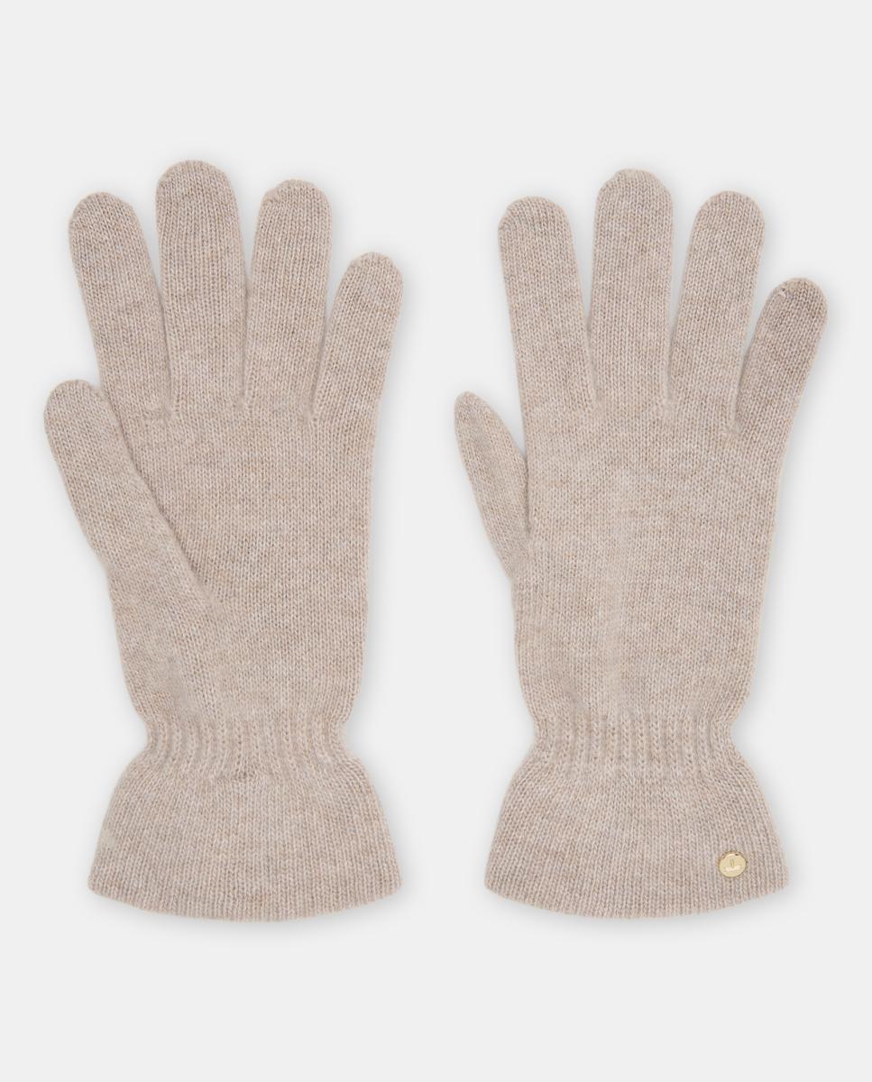 Imagen 0 de Guantes de lana y cashmere con volante