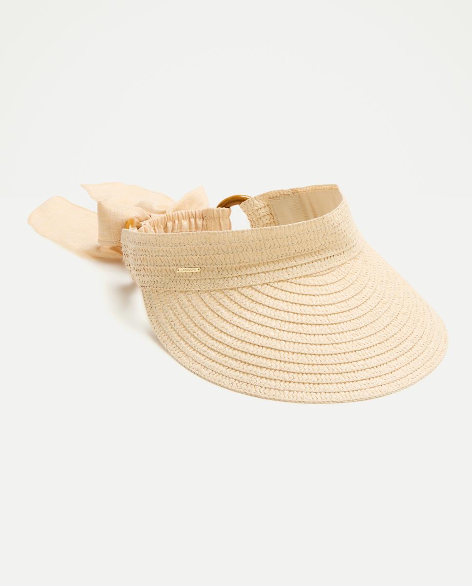 Imagen 0 de Visera con anillos y nudo trasero