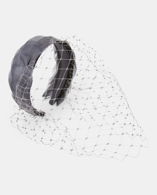 Imagen 0 de Diadema red y plumas