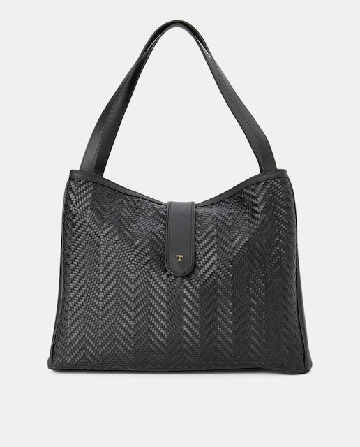 Imagen 0 de Bolso con solapa y pelo