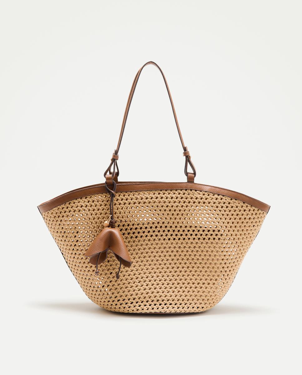 Imagen 0 de Shopper red con piel