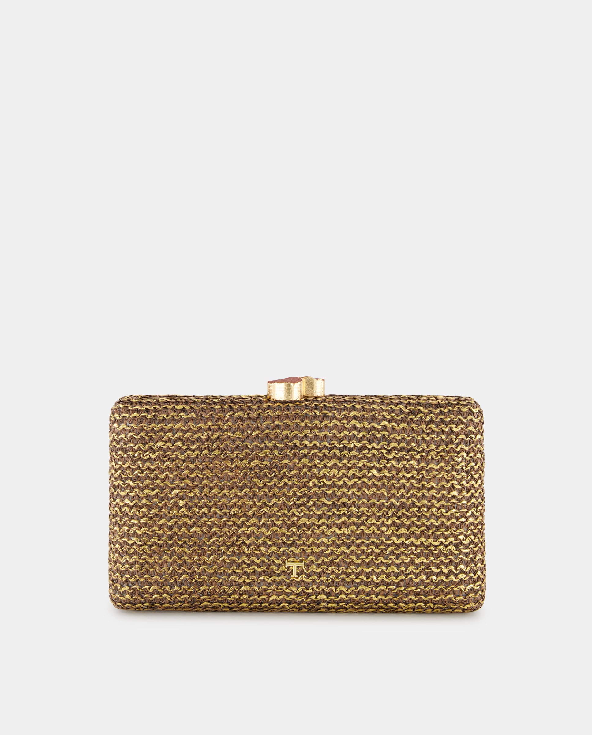 Imagen 0 de Bolso frame clutch brillo