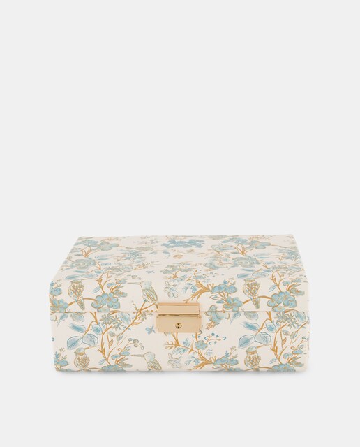 Imagen 0 de Joyero caja con print pájaro