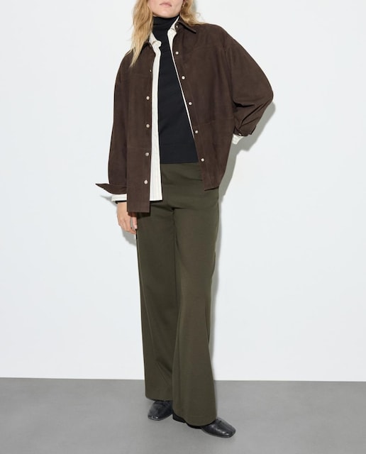 Imagen 0 de Leggin ancho de punto de mujer