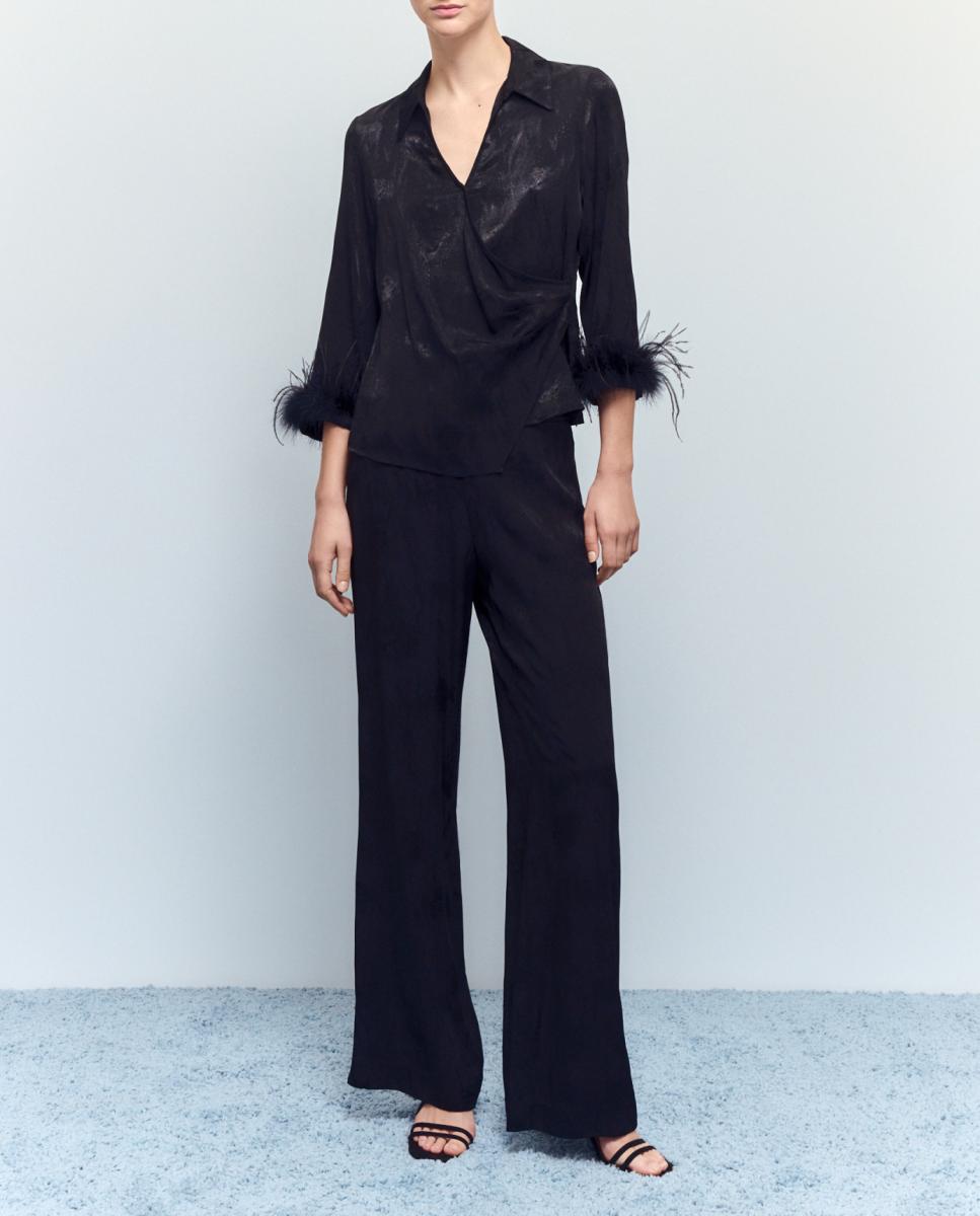 Imagen 0 de Pantalón de mujer jacquard