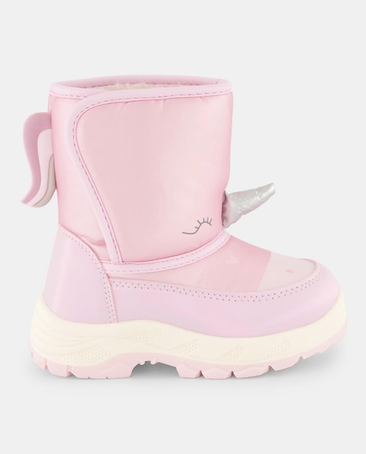 Imagen 0 de Bota para la nieve con fantasía unicornio de bebé niña