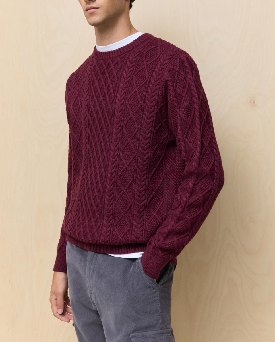 Imagen 0 de Jersey de hombre con cuello redondo