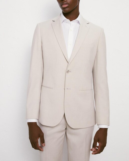 Imagen 0 de Chaqueta de traje para hombre fil a fil